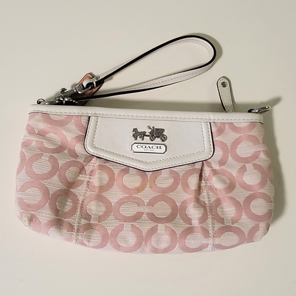 COACH Pink Wristlet